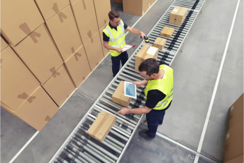 MDR Conveyor Optimizing Fulfillment Processes in a Warehouse